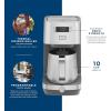 imageGE Drip Coffee Maker With Timer  10Cup Thermal Carafe Pot Keeps Coffee Warm for 2 Hours  Adjustable Brew Strength  Wide Shower Head for Maximum Flavor  Kitchen Essentials  Stainless SteelOld Thermal Carafe