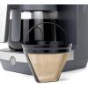imageGE Drip Coffee Maker With Timer  12Cup Glass Carafe Coffee Pot With Adjustable Keep Warm Plate  Wide Shower Head for Maximum Flavor  Kitchen Essentials  Stainless SteelNew Glass Carafe