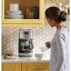 imageGE Drip Coffee Maker With Timer  12Cup Glass Carafe Coffee Pot With Adjustable Keep Warm Plate  Wide Shower Head for Maximum Flavor  Kitchen Essentials  Stainless SteelOld Glass Carafe