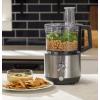 imageGE Food Processor 12 Cup  Complete with 3 Feeding Tubes ampamp Stainless Steel Accessories3 Discs  Dough Blade  3 Speed  for Shredded Cheese Chicken ampamp More  Kitchen Essentials  550 WattsFood Processor with Accessories