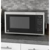 imageGE GCST09N1WWW Microwave Oven 900watt 7 Auto Cooking Settings Kitchen Essentials for The Countertop Dorm Room or Apartment ChildLock Technology 09 Cu Ft WhiteStainless Steel