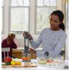 imageGE Immersion Blender  Handheld Blender for Shakes Smoothies Baby Food ampamp More  Includes Whisk ampamp Blending Jar  2Speed  Interchangeable Attachment for Easy Clean  500 Watts  Stainless SteelImmersion Blender with Accessories