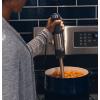 imageGE Immersion Blender  Handheld Blender for Shakes Smoothies Baby Food ampamp More  Includes Whisk ampamp Blending Jar  2Speed  Interchangeable Attachment for Easy Clean  500 Watts  Stainless SteelImmersion Blender