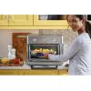 imageGE Mechanical Air Fryer Toaster Oven  Accessory Set  Convection Toaster with 7 Cook Modes  Large Capacity Oven  Fits 12quot Pizza  Countertop Kitchen Essentials  Stainless SteelMechanical Controls