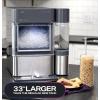 imageGE Profile Opal 20 XL with 1 Gallon Tank Chewable Crunchable Countertop Nugget Ice Maker Scoop included 38 lbs in 24 hours Pellet Ice Machine with WiFi ampamp Smart Connected Stainless SteelStainless Steel