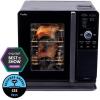 imageGE Profile Smart Indoor Pellet Smoker with Active Smoke Filtration 5 Smoke Control Settings WiFi Connected Electric Countertop BBQ Appliance Black