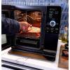 imageGE Profile Smart Indoor Pellet Smoker with Active Smoke Filtration 5 Smoke Control Settings WiFi Connected Electric Countertop BBQ Appliance Black
