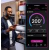 imageGE Profile Smart Indoor Pellet Smoker with Active Smoke Filtration 5 Smoke Control Settings WiFi Connected Electric Countertop BBQ Appliance Black