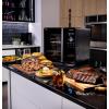 imageGE Profile Smart Indoor Pellet Smoker with Active Smoke Filtration 5 Smoke Control Settings WiFi Connected Electric Countertop BBQ Appliance Black