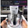 imageGE Profile Smart Stand Mixer wBuiltIn Smart Scale ampamp Auto Sense Technology 7qt Stainless Steel Bowl 11 Speed l Dough Hook Beater 11wire whip l works wAmazon Alexa ampamp Google Home l Stone WhiteCarbon Black