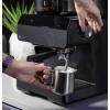 imageProfile GE Semi Automatic Espresso Machine  Steam Frother  ItalianMade 15 Bar Pump for Balanced Extraction  15 Adjustable Grind Size Levels  WiFi Connected for Drink Customization  Black