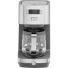 imageGE Drip Coffee Maker With Timer  12Cup Glass Carafe Coffee Pot With Adjustable Keep Warm Plate  Wide Shower Head for Maximum Flavor  Kitchen Essentials  Stainless SteelOld Glass Carafe