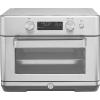 imageGE Mechanical Air Fryer Toaster Oven  Accessory Set  Convection Toaster with 7 Cook Modes  Large Capacity Oven  Fits 12quot Pizza  Countertop Kitchen Essentials  Stainless SteelDigital Controls