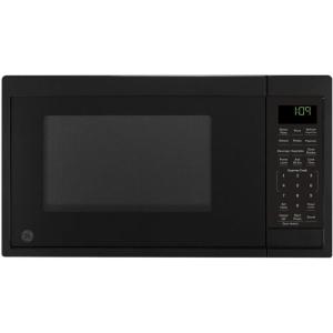 imageGE GCST09N1WWW Microwave Oven 900watt 7 Auto Cooking Settings Kitchen Essentials for The Countertop Dorm Room or Apartment ChildLock Technology 09 Cu Ft WhiteBlack