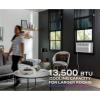 imageGE Profile Inverter Window Air Conditioner 10000 BTU WiFi Enabled Ultra Quiet Energy Efficient for Medium Rooms Easy Installation with Included Kit 10K Window AC Unit Energy Star WhiteWhite