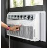 imageGE Profile Inverter Window Air Conditioner 10000 BTU WiFi Enabled Ultra Quiet Energy Efficient for Medium Rooms Easy Installation with Included Kit 10K Window AC Unit Energy Star WhiteWhite