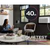 imageGE Profile Inverter Window Air Conditioner 10000 BTU WiFi Enabled Ultra Quiet Energy Efficient for Medium Rooms Easy Installation with Included Kit 10K Window AC Unit Energy Star WhiteWhite