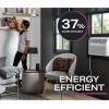 imageGE Profile Inverter Window Air Conditioner 10000 BTU WiFi Enabled Ultra Quiet Energy Efficient for Medium Rooms Easy Installation with Included Kit 10K Window AC Unit Energy Star WhiteWhite
