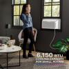 imageGE Profile Inverter Window Air Conditioner 10000 BTU WiFi Enabled Ultra Quiet Energy Efficient for Medium Rooms Easy Installation with Included Kit 10K Window AC Unit Energy Star WhiteWhite