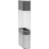 imageGE Profile Opal  Side Tank for 20 Opal Nugget Ice Maker  Easy Attachment to Opal Ice Machine  075Gallon Tank  Allows for 3X More Ice Before Refill  Stainless Steel P4AAKASSPSS