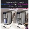 imageGE Profile Smart Grind ampamp Brew Coffee Maker wPodless Single Serve 90oz Water Reservoir 10 Cup Thermal Carafe Voice Control Adjustable Burr Grinder SCA Certified BaristaQuality Stainless Steel