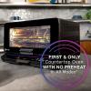 imageGE Profile Smart Oven with No Preheat 11in1 Countertop Oven including Air Fry Warm Toast Broil Roast Pastry Reheat and more WiFi and Smart Connected Black