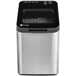 imageGE Profile Opal 10 Nugget Ice Maker Countertop Pebble Ice Maker  Portable Ice Machine Makes up to 34 lbs of Ice Per Day  Stainless Steel