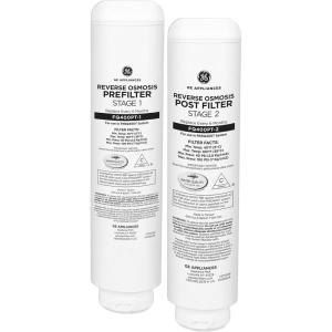 imageGE Reverse Osmosis Under Sink Pre ampamp Post Replacement Filters  Fits Profile PXRQ400T filtration system  Reduces Lead Chlorine ampamp More  Replace Every 6 Months  FQ400PTFQ400PT