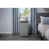 imageGE 10500 BTU Portable Air Conditioner for Medium Rooms up to 450 sq ft 3in1 with Dehumidify Fan and Auto Evaporation Dual Hose Compatible Included Window Installation Kit GreyGray