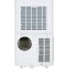 imageGE 10500 BTU Portable Air Conditioner for Medium Rooms up to 450 sq ft 3in1 with Dehumidify Fan and Auto Evaporation Dual Hose Compatible Included Window Installation Kit GreyWhite