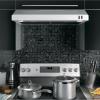 imageGE 24in Under Cabinet Range Hood convertible Duct 2 Speed Exhaust Fan Front Control and Reusable Filter Stainless SteelStainless Steel