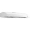 imageGE 24in Under Cabinet Range Hood convertible Duct 2 Speed Exhaust Fan Front Control and Reusable Filter Stainless SteelWhite