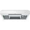 imageGE 24in Under Cabinet Range Hood convertible Duct 2 Speed Exhaust Fan Front Control and Reusable Filter Stainless SteelWhite