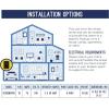 imageGE Appliances 18 kW Large Tankless Electric Water Heater for Whole Home Digital Touch Screen Temperature Control 240v27 Kilowatts