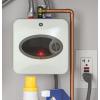 imageGE Appliances 25 Gallon Versatile Mini Tank Water Heater with Adjustable Thermostat Easily Installs Under Sink 120vGray