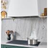 imageGE Custom Range Hood Insert  Designer 20 Inch Kitchen Exhaust Fan with 4 Speeds Dimmable LED Lights  Kitchen Essentials for Frequent Cooks  DishwasherSafe Filter  390 CFM  Stainless Steel20 Inch
