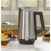 imageGE Electric Kettle  6 Cup Capacity  Manual Temperature Control  DoubleWall Insulation Keeps Tea Hot on Inside ampamp Cool on Outside  Countertop Kitchen Essentials  1500 Watts  Stainless SteelDigital Control