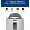 imageGE Electric Kettle  6 Cup Capacity  Manual Temperature Control  DoubleWall Insulation Keeps Tea Hot on Inside ampamp Cool on Outside  Countertop Kitchen Essentials  1500 Watts  Stainless SteelDigital Control