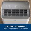 imageGE Energy Star Portable Dehumidifier for Basement Bedroom Bathroom Garage or Closet up to 3000 Sq Ft 35 Pint with Removable Bucket and Continuous Drain Connect for Auto or Manual Drainage