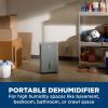 imageGE Energy Star Portable Dehumidifier for Basement Bedroom Bathroom Garage or Large Rooms up to 4500 Sq Ft 50 Pint with Removable Bucket and Continuous Drain Connect for Auto or Manual Drainage50 Pint with Pump