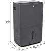 imageGE Energy Star Portable Dehumidifier for Basement Bedroom Bathroom Garage or Large Rooms up to 4500 Sq Ft 50 Pint with Removable Bucket and Continuous Drain Connect for Auto or Manual Drainage50 Pint with Pump