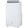 imageGE Portable 3in1 Air Conditioner with Dehumidifier and Fan 9000 BTU Cooling for 250 sq ft rooms Includes Remote Vent Hose and Easy Window Install Kit WiFi ampamp SMART Connected White10 000 BTU