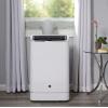 imageGE Portable 3in1 Air Conditioner with Dehumidifier and Fan 9000 BTU Cooling for 250 sq ft rooms Includes Remote Vent Hose and Easy Window Install Kit WiFi ampamp SMART Connected White14 000 BTU With WiFI