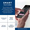imageGE Smart Water Softener System with Leak Detect  40000 Grain  Reduce Hard Mineral Levels at Water Source  Wifi Connectivity  Improve Water Quality for Drinking Laundry Dishwashing  GXSHC40N40 000 Grain Smart Home