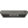 imageGE Under Cabinet Range Hood  30 Inch Kitchen Exhaust Fan with 2 Speeds Cooktop Lighting ampamp Included Filter  Kitchen Essentials for Frequent Cooks  Top or Rear Exhaust Capability  200 CFM  SteelFingerprint Resistant Slate
