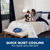 imageGE Window Air Conditioner 5000 BTU Black Efficient Cooling for Smaller Areas Like Bedrooms and Guest Rooms 5K BTU Window AC Unit with Easy Install KitBlack