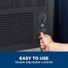 imageGE Window Air Conditioner 5000 BTU Black Efficient Cooling for Smaller Areas Like Bedrooms and Guest Rooms 5K BTU Window AC Unit with Easy Install KitBlack