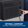 imageGE Window Air Conditioner 5000 BTU Black Efficient Cooling for Smaller Areas Like Bedrooms and Guest Rooms 5K BTU Window AC Unit with Easy Install KitBlack