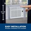 imageGE Window Air Conditioner 5000 BTU Black Efficient Cooling for Smaller Areas Like Bedrooms and Guest Rooms 5K BTU Window AC Unit with Easy Install KitWhite