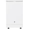imageGE Portable 3in1 Air Conditioner with Dehumidifier and Fan 9000 BTU Cooling for 250 sq ft rooms Includes Remote Vent Hose and Easy Window Install Kit WiFi ampamp SMART Connected White14 000 BTU